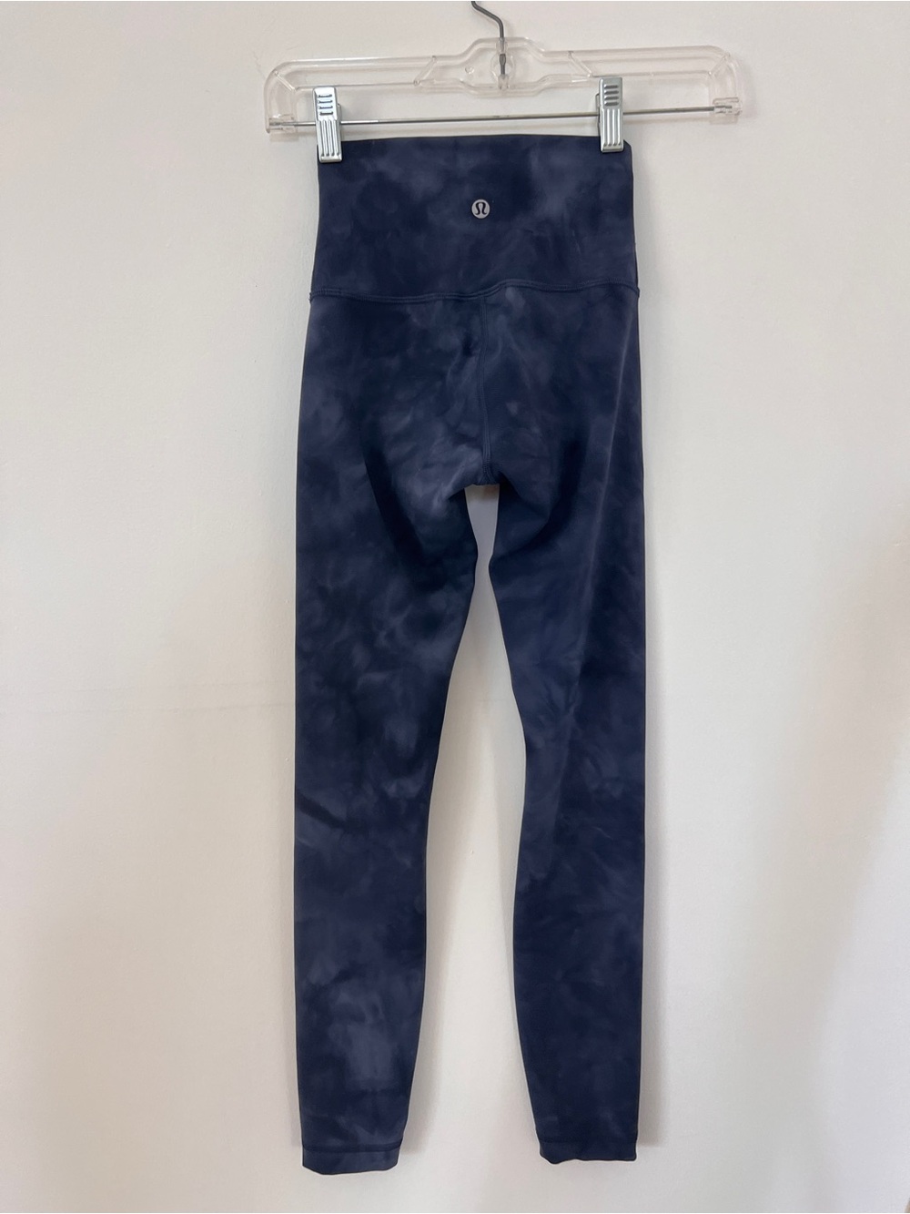 Lululemon 0 diamond dye High-Rise Navy Tie-Dye Leggings